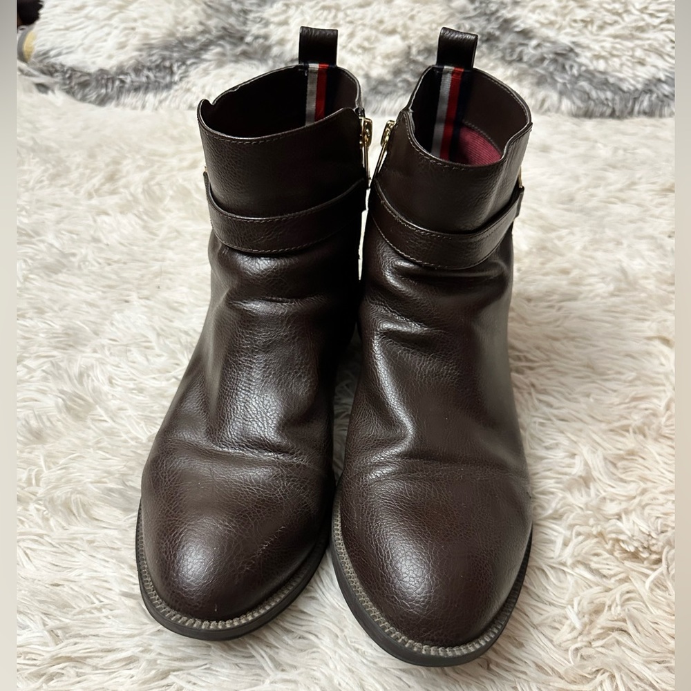 Tommy Hilfiger brown rumore shoes